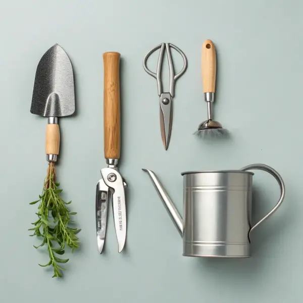 Organic Vegetable Garden Tools Set